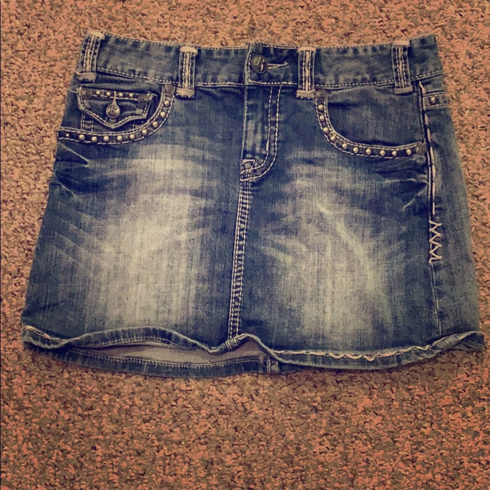 Jean skirt